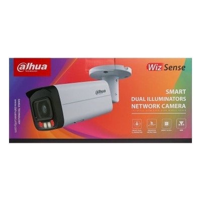 IP-видеокамера 4 Мп Dahua DH-IPC-HFW2449T-AS-IL (8 мм) с двойной подсветкой для системы видеонаблюдения